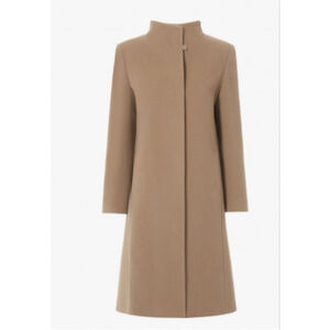 CINZIA ROCCA | Camel Wool Coat, Size 42
